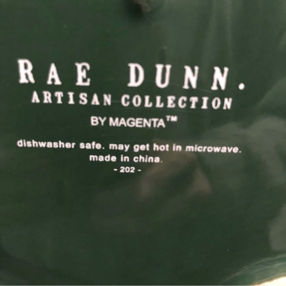 Rae Dunn By Magenta Green The Giving Plate - Picture 3 of 9